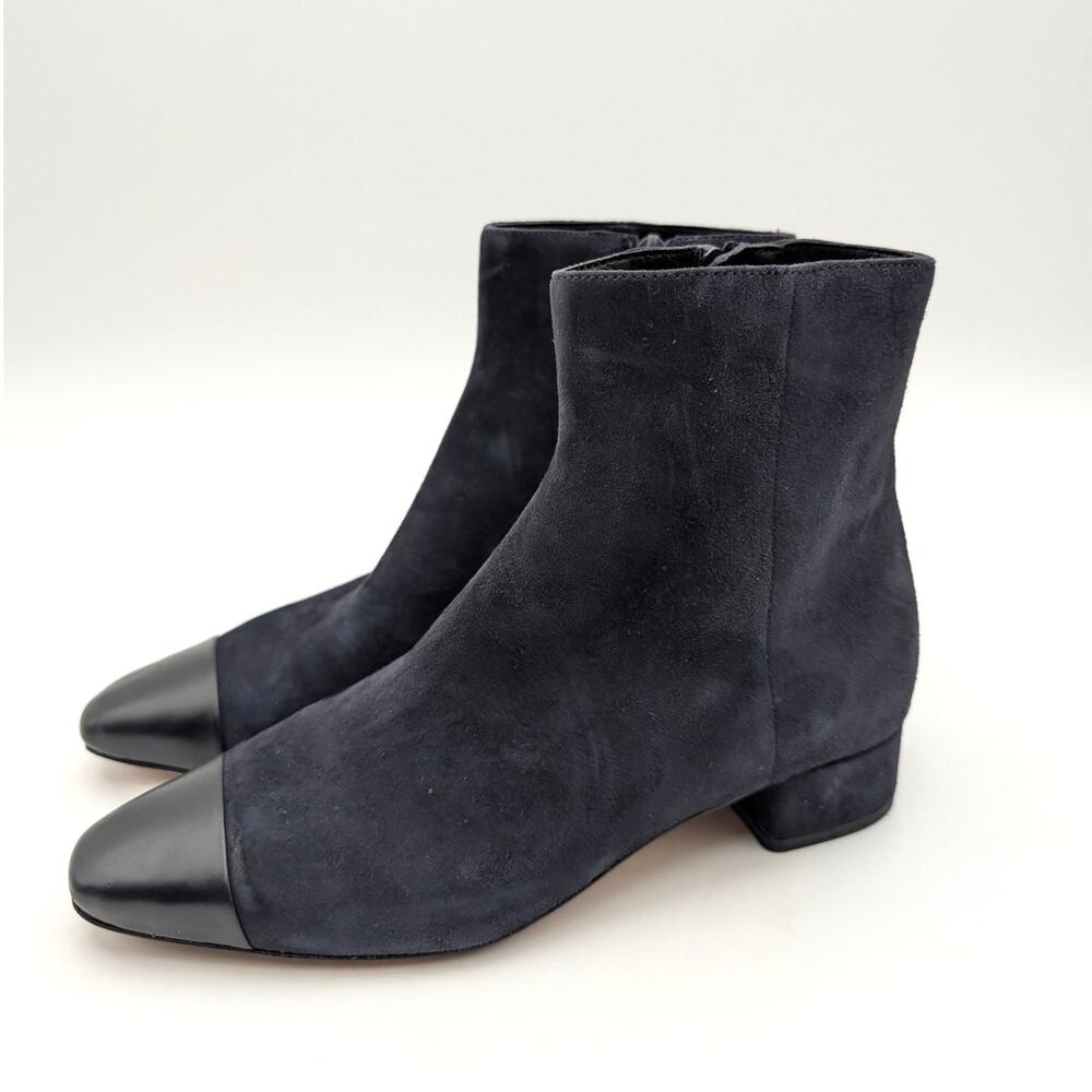 Veronica Beard Cecile Women's Ankle Boots Midnight Blue Size US6M EU36